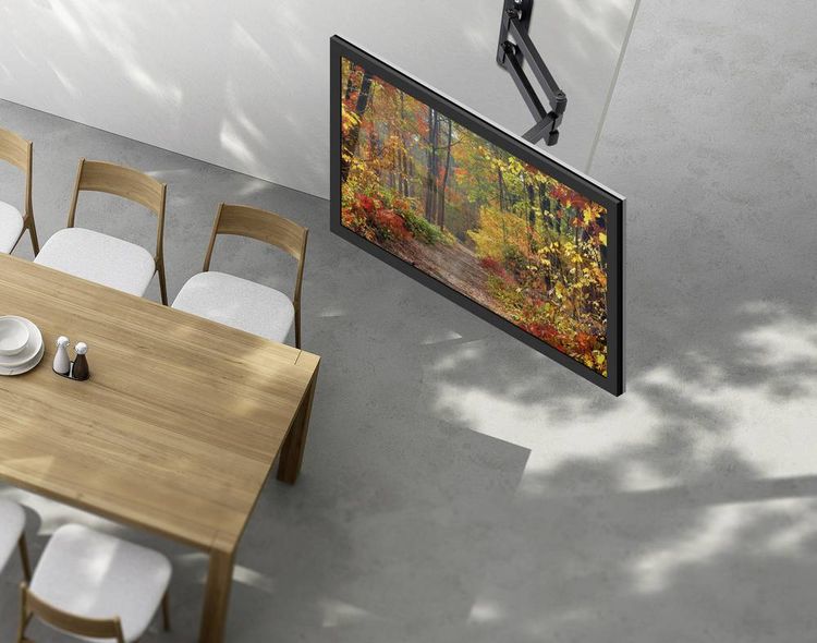 Produktbild: SpeaKa Professional Monitor-Wandhalterung SP-MM-1100 1 Display(s) 25,4 cm (10") - 81,3 cm (32") Schwarz Neigbar, Schwenkbar