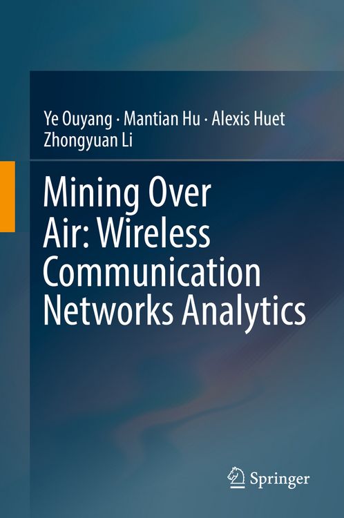 Produktbild: Mining Over Air: Wireless Communication Networks Analytics
