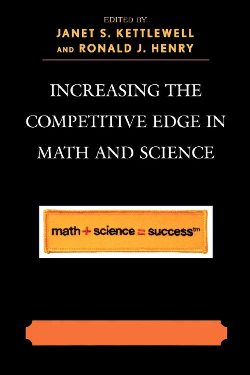 Produktbild: Increasing the Competitive Edge in Math and Science