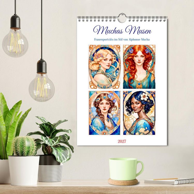 Produktbild: Muchas Musen (Wandkalender 2027 DIN A4 hoch), CALVENDO Monatskalender