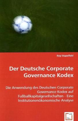 Produktbild: Roy Stapelfeld: Der Deutsche Corporate Governance Kodex