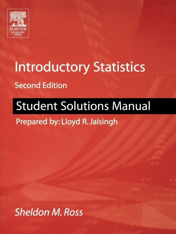 Produktbild: Student Solutions Manual for Introductory Statistics