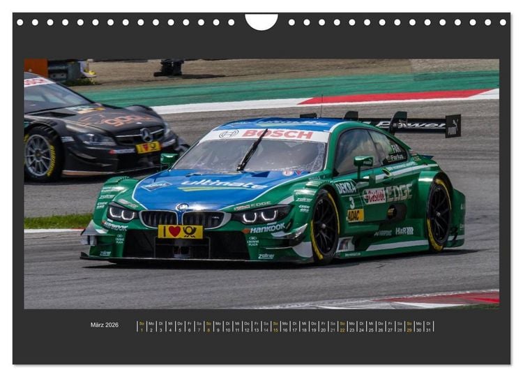 Produktbild: DTM-SPIELBERG (Wandkalender 2026 DIN A4 quer), CALVENDO Monatskalender