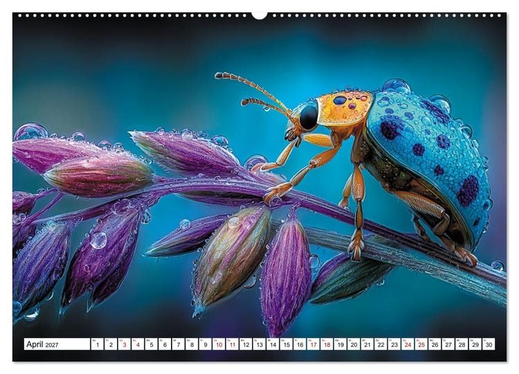 Produktbild: Magische Leuchtinsekten (Wandkalender 2027 DIN A2 quer), CALVENDO Monatskalender