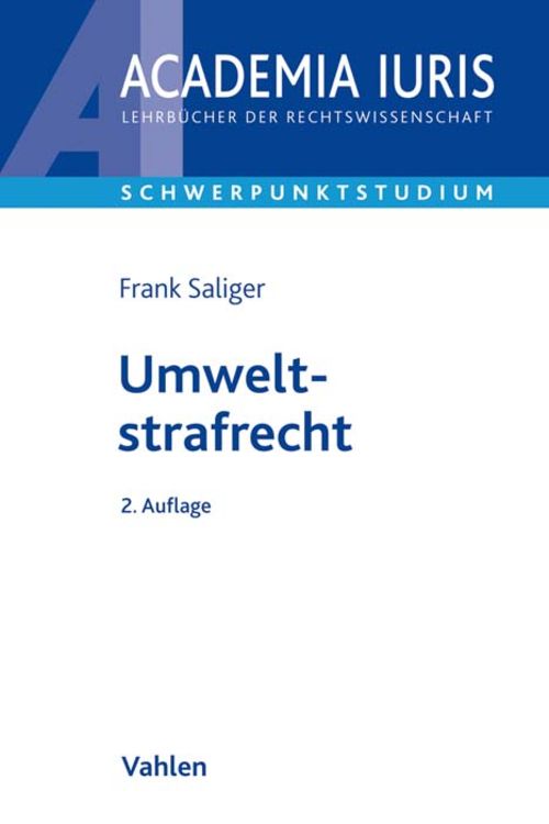 Produktbild: Umweltstrafrecht