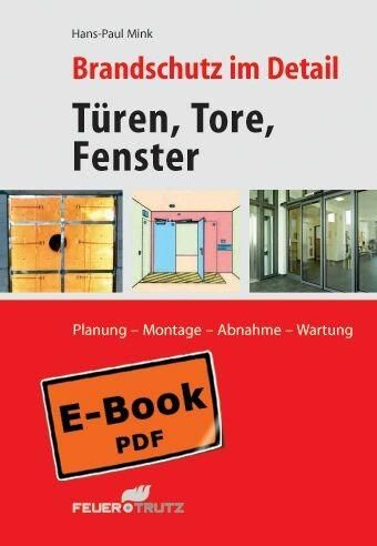 Produktbild: Brandschutz im Detail - T&uuml;ren, Tore, Fenster (E-Book)