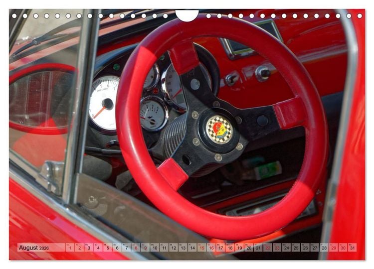 Produktbild: Cinquecento Der kleine Italiener - 60 Jahre zeitloses Kultobjekt (Wandkalender 2026 DIN A4 quer), CALVENDO Monatskalender