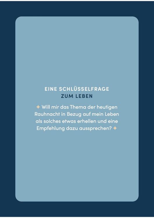 Produktbild: Rauhn&auml;chte - 12 Tage nur f&uuml;r dich - Das Kartenset