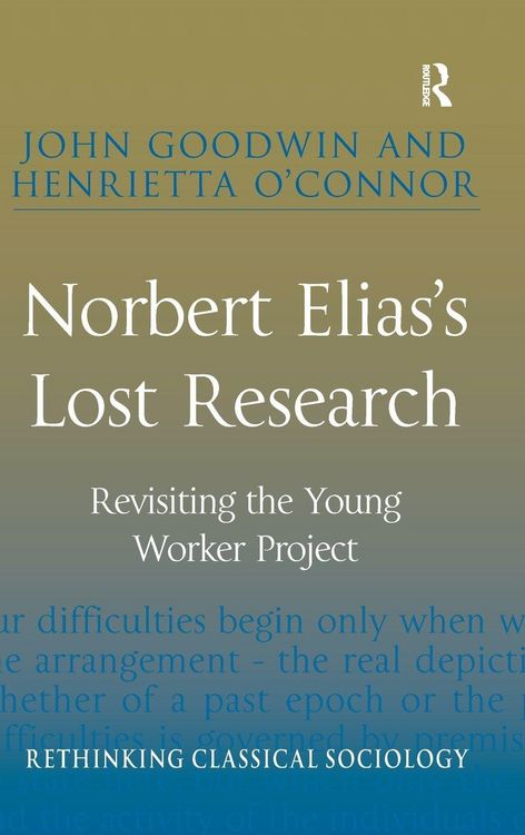 Produktbild: Norbert Elias's Lost Research