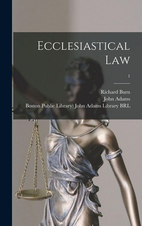 Produktbild: Ecclesiastical Law; 1