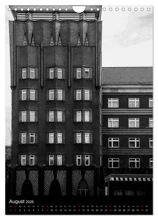 Produktbild: ART DECO Architektur in Deutschland (Wandkalender 2026 DIN A4 hoch), CALVENDO Monatskalender