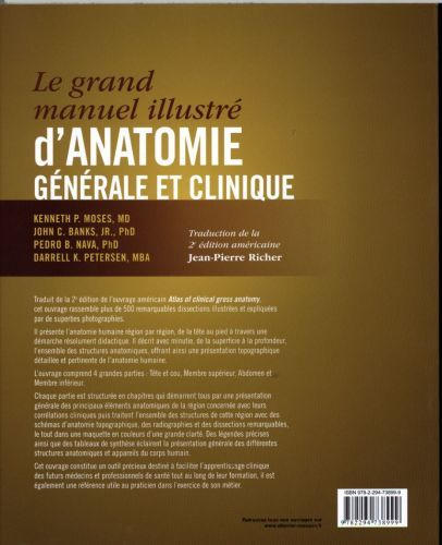 Produktbild: Le grand manuel illustr&eacute; d'anatomie g&eacute;n&eacute;rale et clinique