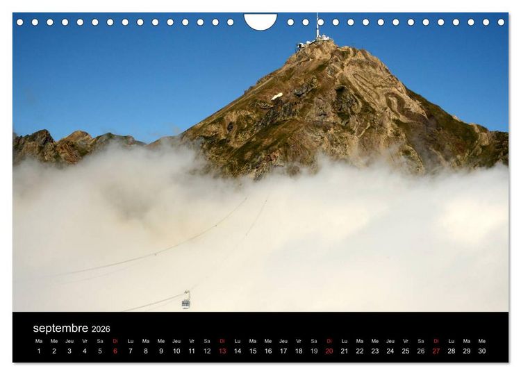 Produktbild: Couleurs Pyr&eacute;n&eacute;es (Calendrier mural 2026 DIN A4 vertical), CALVENDO calendrier mensuel