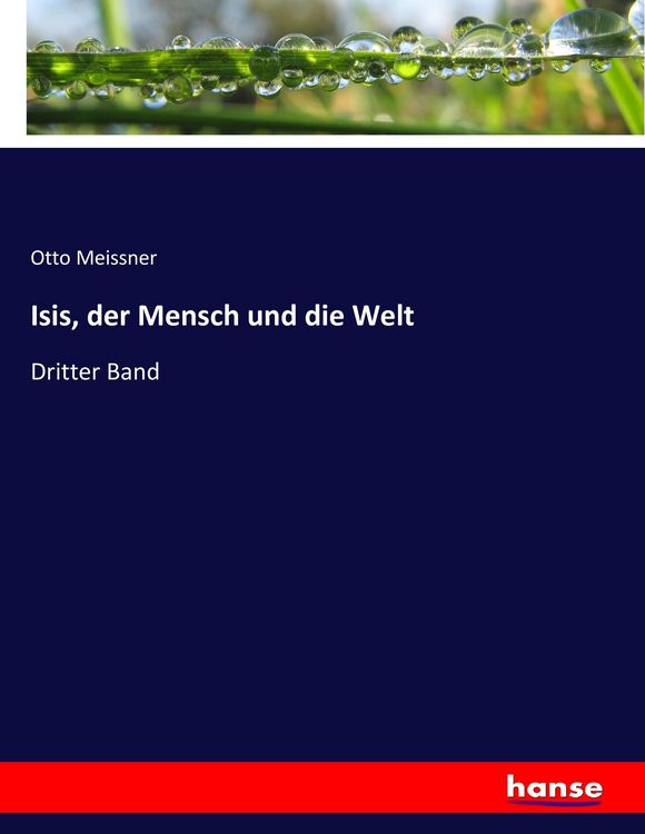 Produktbild: Isis, der Mensch und die Welt