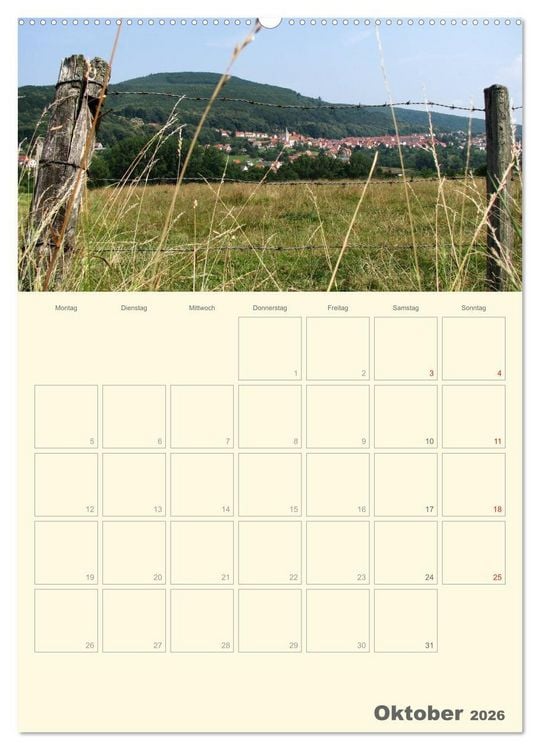 Produktbild: Unterwegs im Elsass &ndash; Terminplaner (Wandkalender 2026 DIN A2 hoch), CALVENDO Monatskalender