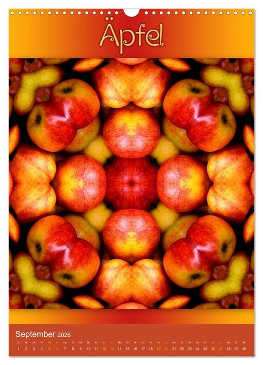 Produktbild: Kulinarische Mandalas (Wandkalender 2026 DIN A3 hoch), CALVENDO Monatskalender
