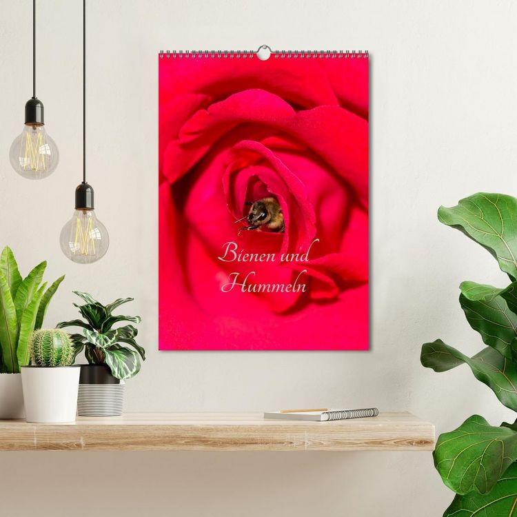 Produktbild: Bienen und Hummeln (Wandkalender 2026 DIN A3 hoch), CALVENDO Monatskalender