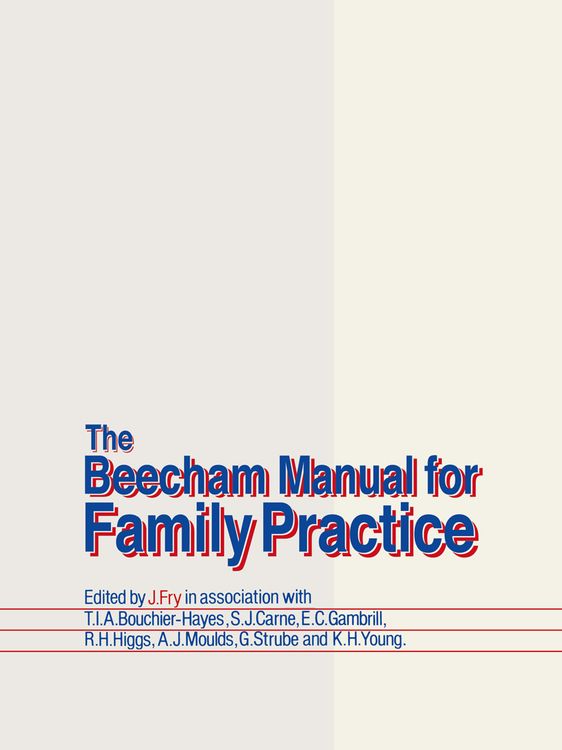 Produktbild: The Beecham Manual for Family Practice