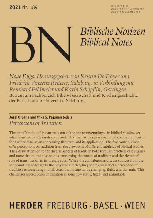 Produktbild: Perceptions of Tradition
