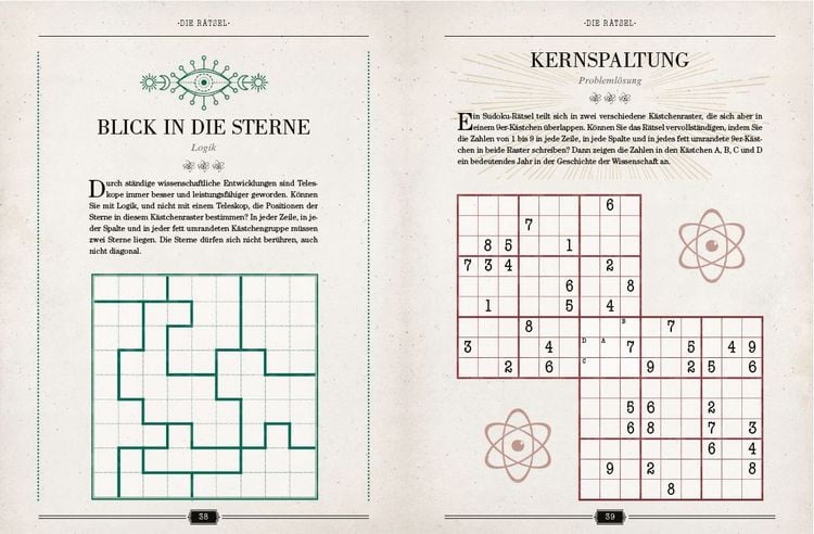 Produktbild: Einsteins Rätselbuch – Logikrätsel für geniale Köpfe