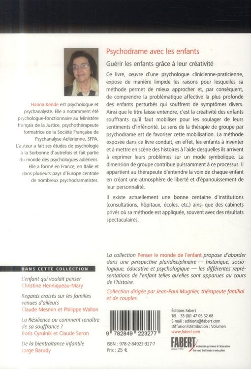 Produktbild: Psychodrame avec enfants therap