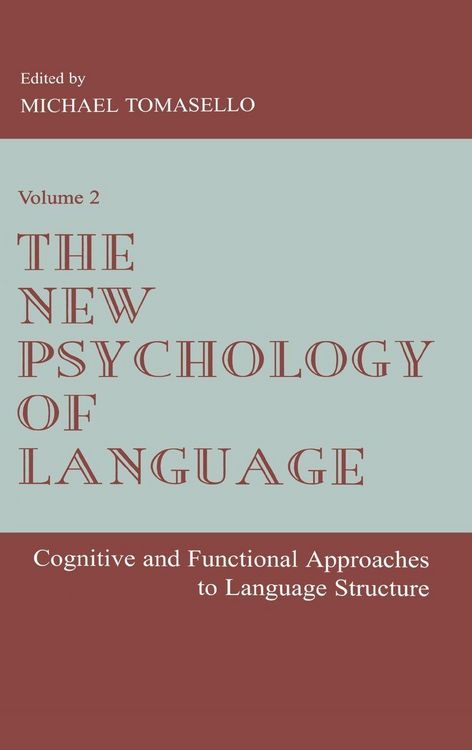 Produktbild: The New Psychology of Language