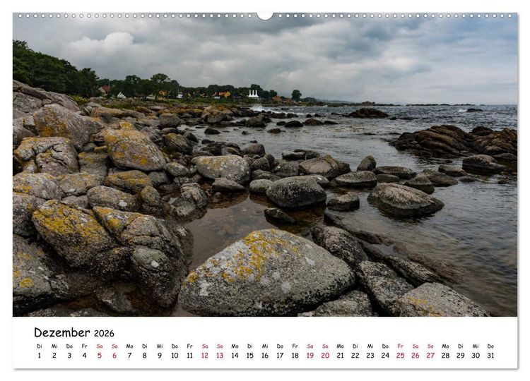 Produktbild: Bornholm 2026 Ein Jahr im Sommer (Wandkalender 2026 DIN A2 quer), CALVENDO Monatskalender