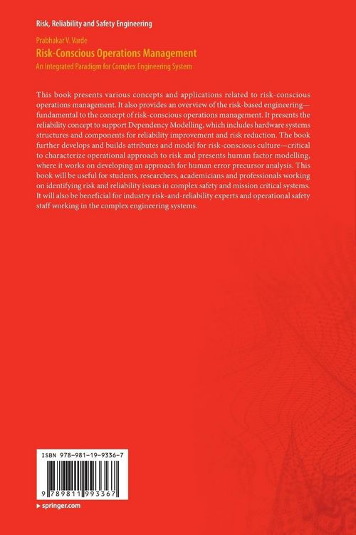 Produktbild: Risk-Conscious Operations Management