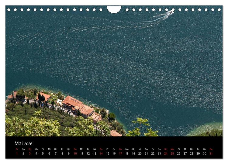 Produktbild: Gardasee (Wandkalender 2026 DIN A4 quer), CALVENDO Monatskalender