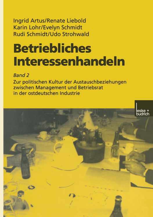 Produktbild: Betriebliches Interessenhandeln