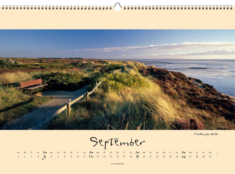 Produktbild: Sylt-die Insel 2027 Panoramakalender
