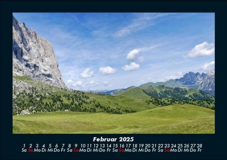 Produktbild: Berge 2025 Fotokalender DIN A5