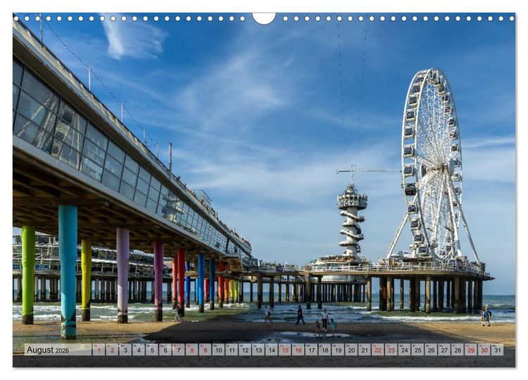 Produktbild: Den Haag - k&ouml;nigliche Stadt am Meer (Wandkalender 2026 DIN A3 quer), CALVENDO Monatskalender