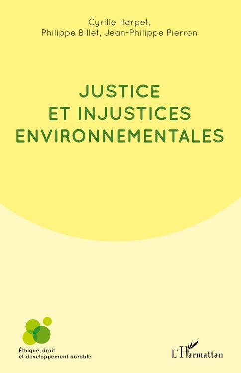 Produktbild: Justice et injustices environnementales
