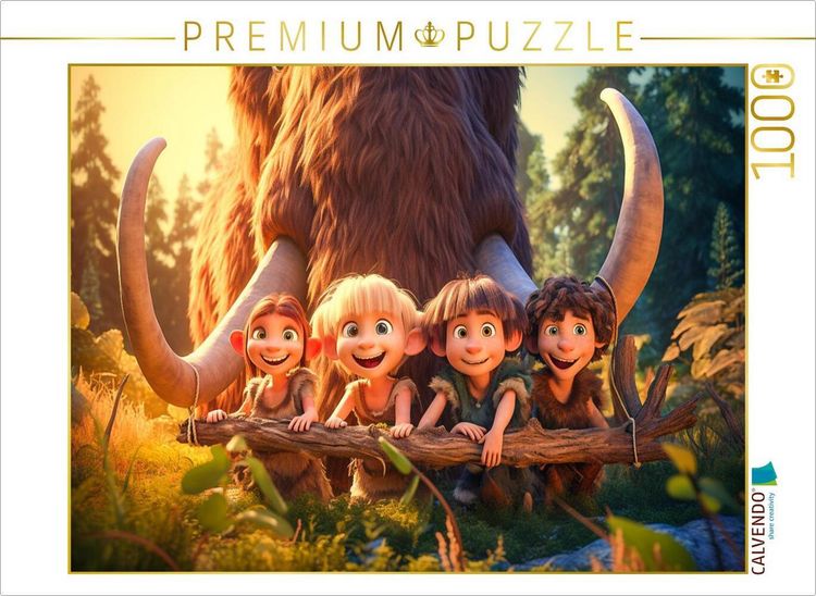 Produktbild: CALVENDO Puzzle Mammutschaukel | 1000 Teile Lege-Gr&ouml;&szlig;e 64x48cm Foto-Puzzle f&uuml;r gl&uuml;ckliche Stunden