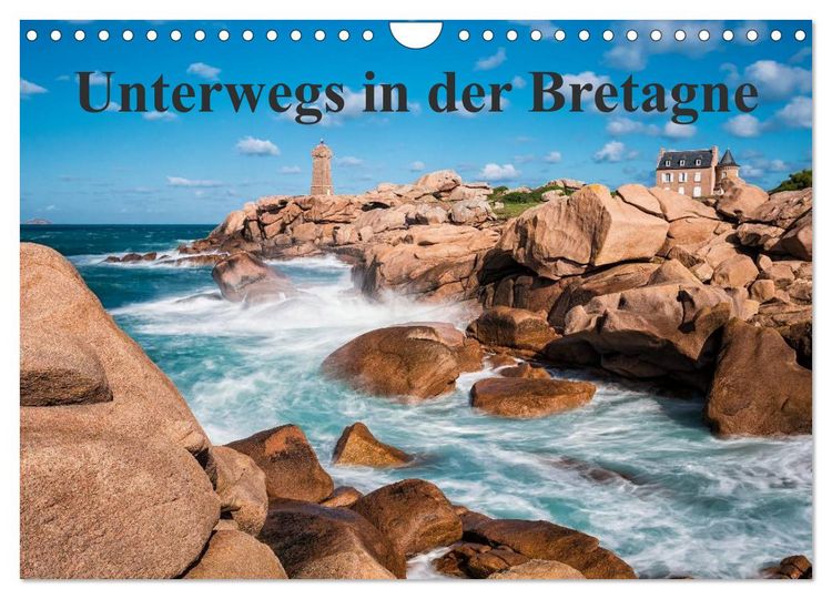 Produktbild: Unterwegs in der Bretagne (Wandkalender 2026 DIN A4 quer), CALVENDO Monatskalender