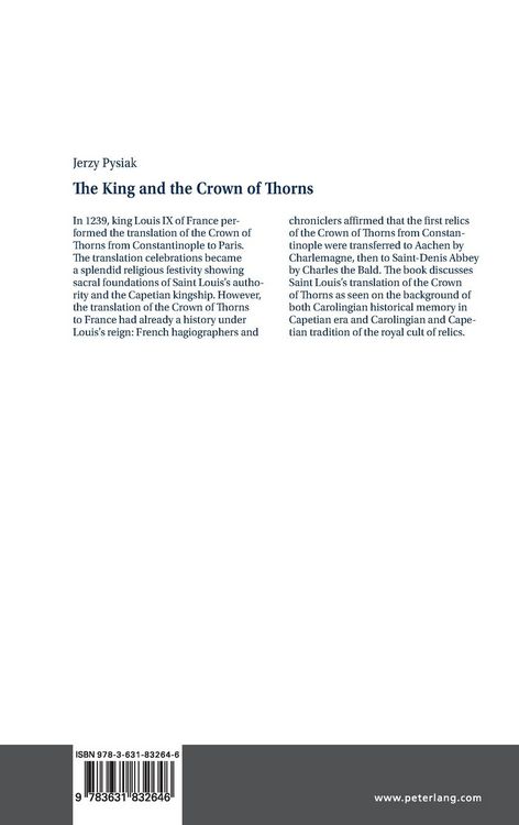 Produktbild: The King and the Crown of Thorns