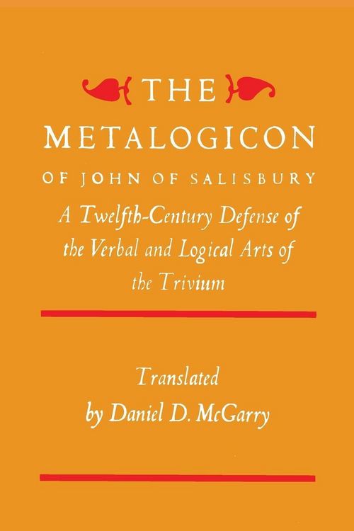 Produktbild: The Metalogicon of John of Salisbury
