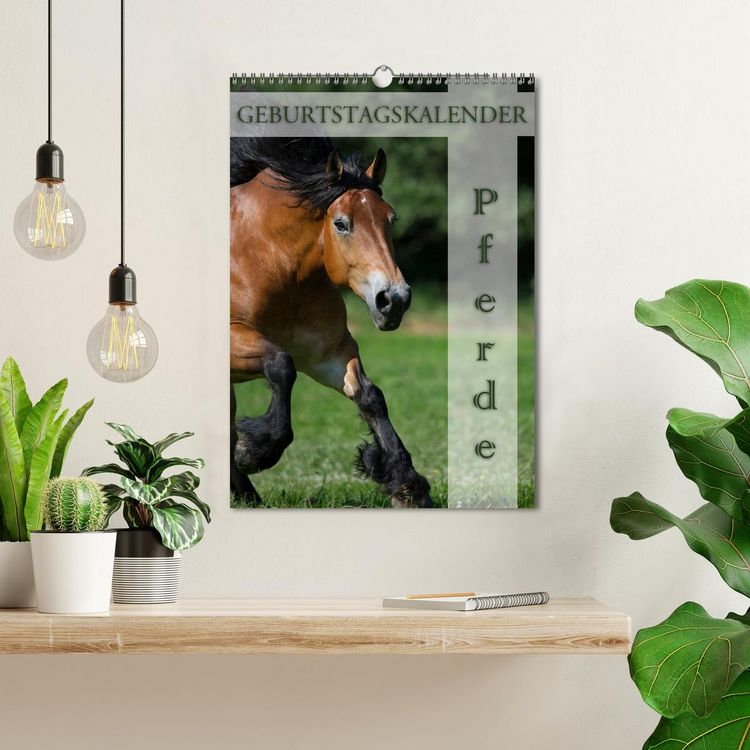 Produktbild: Pferde / Planer (Wandkalender 2026 DIN A3 hoch), CALVENDO Monatskalender