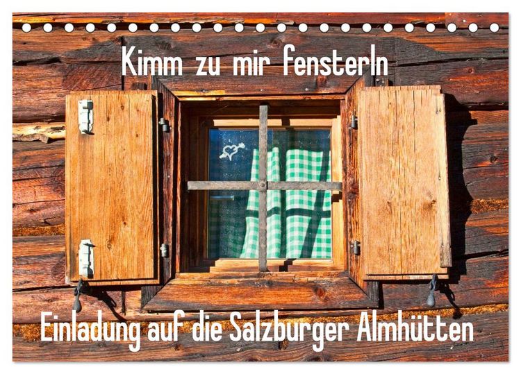 Produktbild: Einladung auf die Salzburger Almh&uuml;tten (Tischkalender 2026 DIN A5 quer), CALVENDO Monatskalender