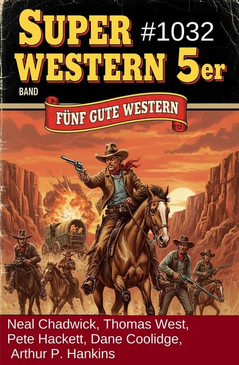 Produktbild: Super Western 5er Band 1032 - F&uuml;nf gute Western