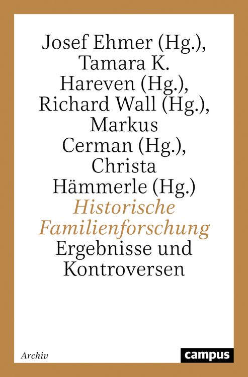Produktbild: Historische Familienforschung