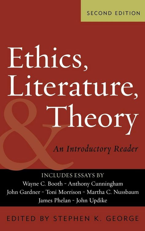 Produktbild: Ethics, Literature, and Theory