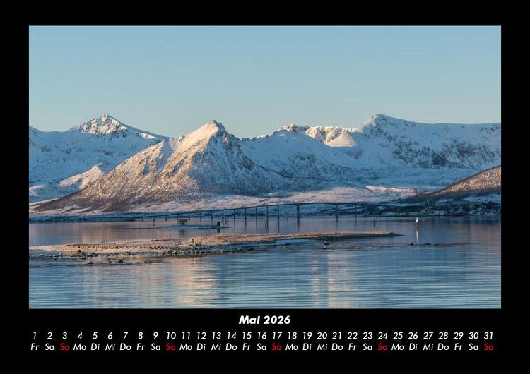 Produktbild: Berge 2026 Fotokalender DIN A3