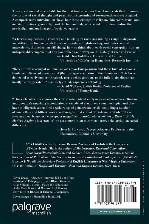 Produktbild: Race in Early Modern England