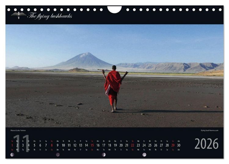 Produktbild: Tansania Blickwinkel 2026 (Wandkalender 2026 DIN A4 quer), CALVENDO Monatskalender