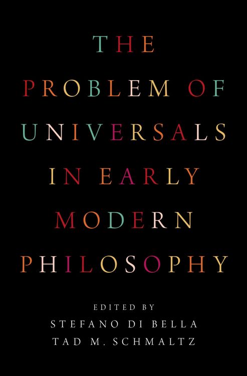 Produktbild: The Problem of Universals in Early Modern Philosophy