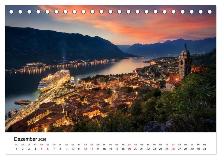 Produktbild: L&auml;nder der Adria (Tischkalender 2026 DIN A5 quer), CALVENDO Monatskalender