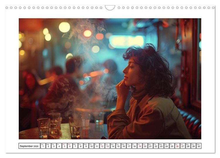 Produktbild: In Jazz Bars at Midnight (Wall Calendar 2026 DIN A3 landscape), CALVENDO 12 Month Wall Calendar