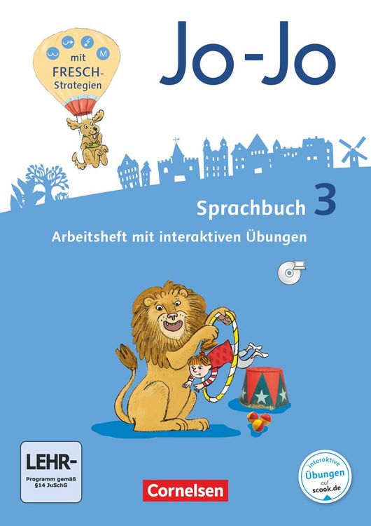 Produktbild: Jo-Jo Sprachbuch 3. Schuljahr - Allgemeine Ausgabe - Arbeitsheft